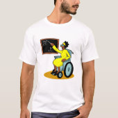 T-shirt Enseignant En Fauteuil Roulant (Devant)