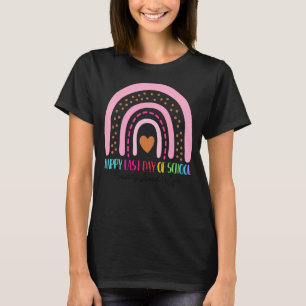 T-shirt Enseignant en garderie Joyeux Dernier jour école a