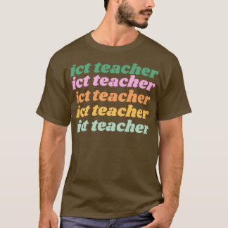 T-shirt enseignant en informatique