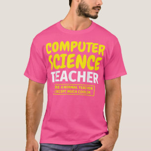 T-shirt Enseignant en informatique drôle 281