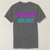 T-shirt Enseignant en mathématiques de solveur de problème (Design devant)