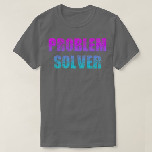 T-shirt Enseignant en mathématiques de solveur de problème (Design devant)