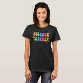 T-shirt ENSEIGNANT EN SCIENCE super Technicien Enseignant (Devant entier)