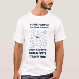 T-shirt Enseignant en sciences, Biologie Chimie Physique
