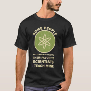 T-shirt Enseignant en sciences, Biologie Chimie Physique