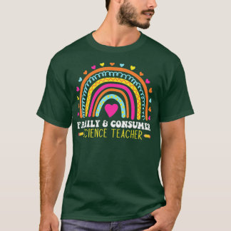 T-shirt enseignant en sciences de la famille et de la cons
