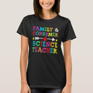 T-shirt enseignant en sciences de la famille et de la cons