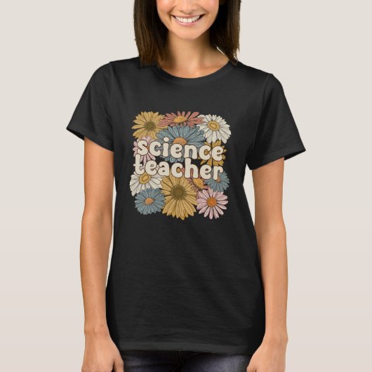 T-shirt Enseignant en sciences Enseignement en sciences Su (Devant)