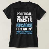 Enseignant en sciences politiques