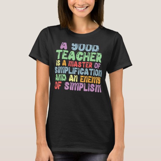 T-shirt Enseignant enseignant enseignant enseignant enseig (Devant)