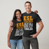 T-shirt Enseignant ESL Définition Enseignant Langue Anglai (Unisexe)