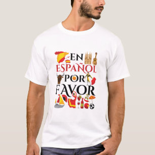 T-shirt Enseignant espagnol en espanol pour favoriser