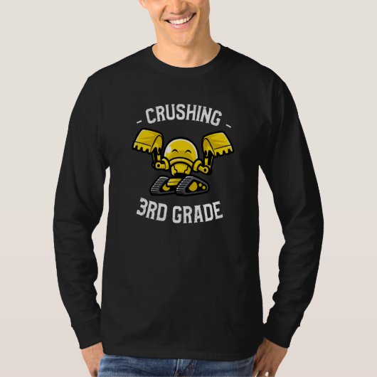 T-shirt Enseignant et enseignant de l'école primaire de 3e (Devant)