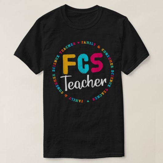 T-shirt Enseignant FCS - Enseignant Électif - Enseignant F (Design devant)