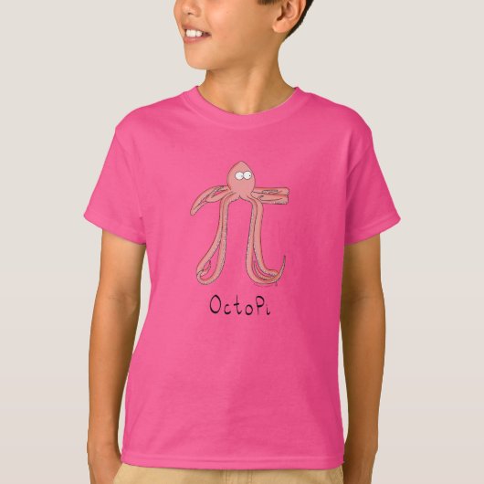 T-shirt Enseignant Funny Math Octopus (Devant)