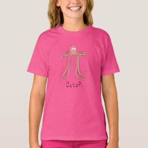 T-shirt Enseignant Funny Math Octopus