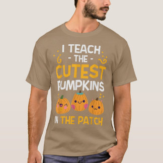 T-shirt Enseignant Halloween Enseignant jardin d'enfants l