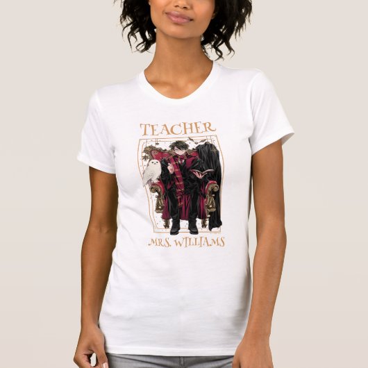 T-shirt Enseignant HARRY POTTER™ | HARRY POTTER™ Assis Ani (Devant)