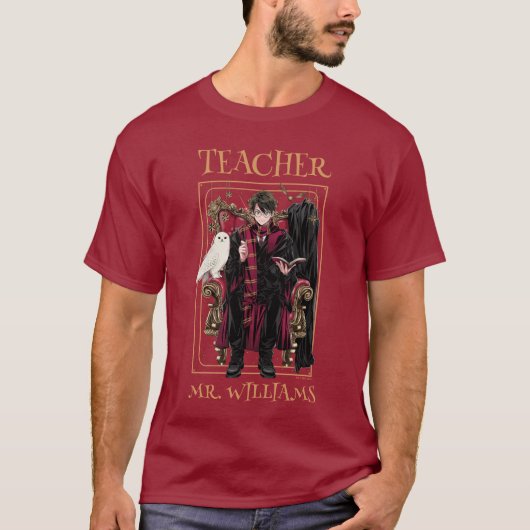 T-shirt Enseignant HARRY POTTER™ | HARRY POTTER™ Assis Ani (Devant)