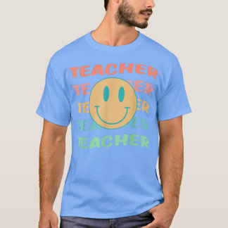 T-shirt Enseignant Inspirationnel Coloré Élémentaire Retou