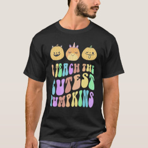 T-shirt Enseignant JE DONNE LES COURS AUX CITROUILLES LES