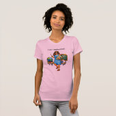 T-shirt Enseignant : Je suis épuisé (Devant entier)