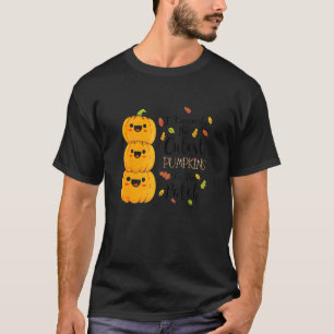 T-shirt Enseignant J'Enseigne La Cutest Pumkin Dans Le Hal