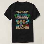 T-shirt Enseignant maternelle Enseignant 1 (Design devant)