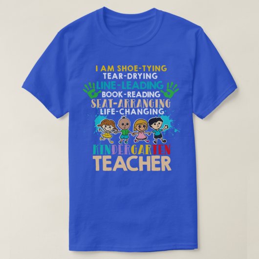 T-shirt Enseignant maternelle Enseignant 2 (Design devant)