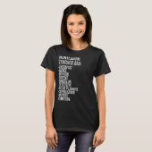 T-shirt Enseignant Montessori (Devant entier)