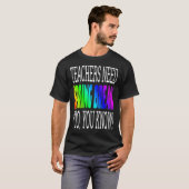 T-shirt Enseignant Pause-printemps Les enseignants ont bes (Devant entier)