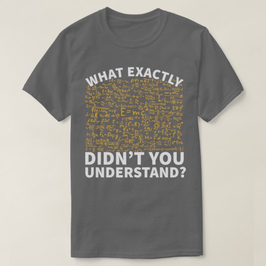 T-shirt Enseignant principal en physique (Design devant)
