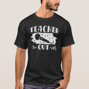 T-shirt Enseignant retraité Sortir la boîte à lettres