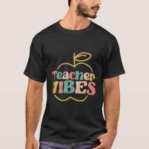 T-shirt Enseignant S Enseigner Retour À L'École Enseignant