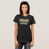 T-shirt Enseignant Scientifique Tie Dye Science Enseigneme (Devant entier)