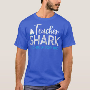 T-shirt Enseignant Shark Do Your Work Funky Débardeur
