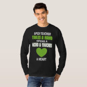 T-shirt Enseignant Spécial De L'Enseignement Spécal Prend (Devant entier)