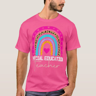 T-shirt Enseignant Spécial Spirate Ed SPED Leopard Rai