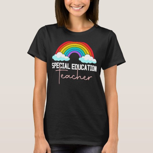T-shirt Enseignant Spécial Spirate Ed SPED Leopard Rai (Devant)