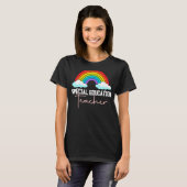 T-shirt Enseignant Spécial Spirate Ed SPED Leopard Rai (Devant entier)