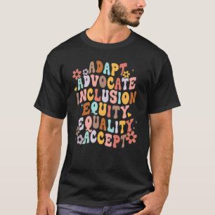 T-shirt Enseignant spécialisé en éducation spéciale Groovy