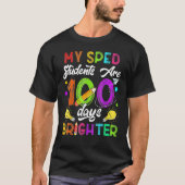 T-shirt Enseignant Sped 100 Jours Plus Brighton 100E Jour  (Devant)