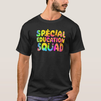 T-shirt Enseignant SPED Special Education Squad Femmes Tie