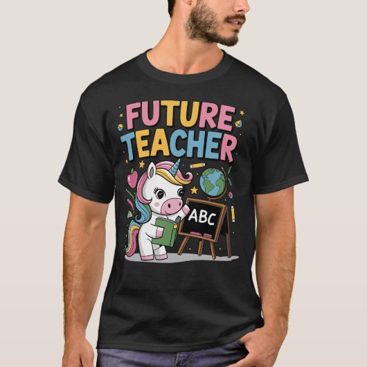 T-shirt Enseignante future Enseignante (Devant)