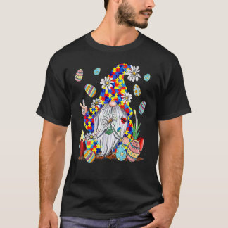 T-shirt Enseignante Spécialisée Femme Autisme Gnome de Pâq