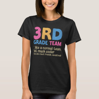 T-shirt Enseignants 3e année Équipe Noun Définition Retour