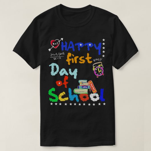 T-shirt Enseignants amusants Étudiants Retour à l'école Ca (Design devant)