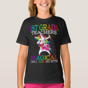 T-shirt Enseignants de 1ère année Magique comme une licorn