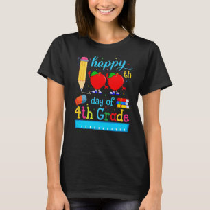 T-shirt Enseignants de 4e année Bonne 100e journée de Scho