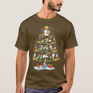 T-shirt Enseignants de musique Instrument de musique Arbre